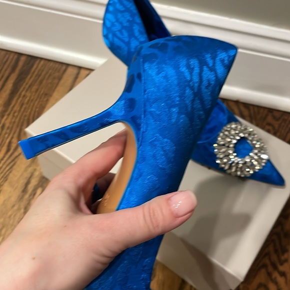 ZARA blue heels NWT - Picture 5 of 6